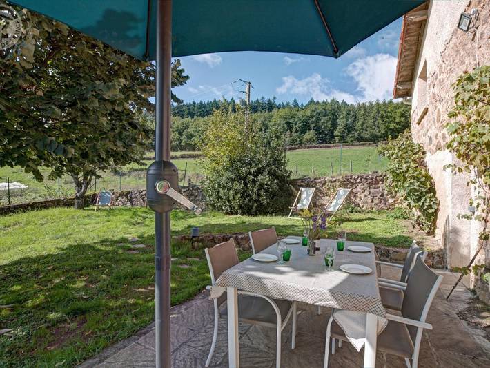 Bequemes Ferienhaus im Herzen der Loire mit umzäuntem Garten in Sevelinges, Roanne und Umgebung