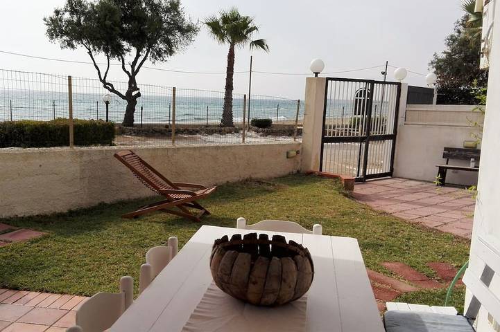 Ferienhaus für 4 Personen, mit Terrasse und Garten in San Lorenzo