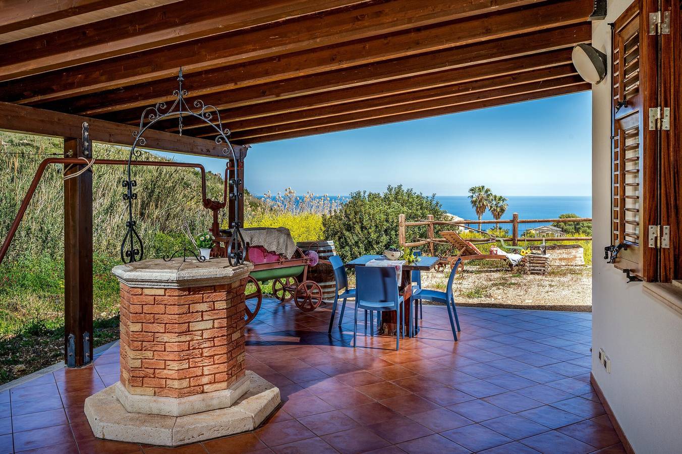 Apartamento entero, Villa Elena 2 Km de la Reserva Natural de Zingaro in Scopello, Castellammare del Golfo