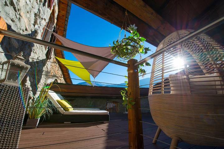 Hôtel pour 2 personnes, avec vue et terrasse à Saillon - 2