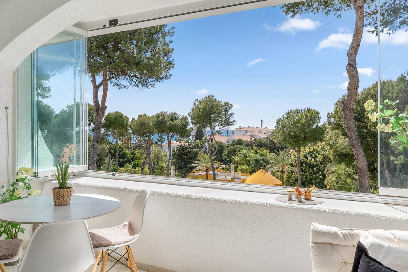 Hel leilighet, Ferieleilighet for 3 personer med balkong in La Cala de Mijas, Mijas