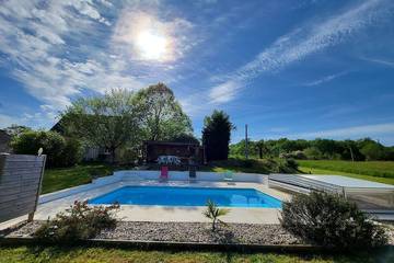 Maison de vacances pour 6 personnes, avec jardin dans le Lot-et-Garonne