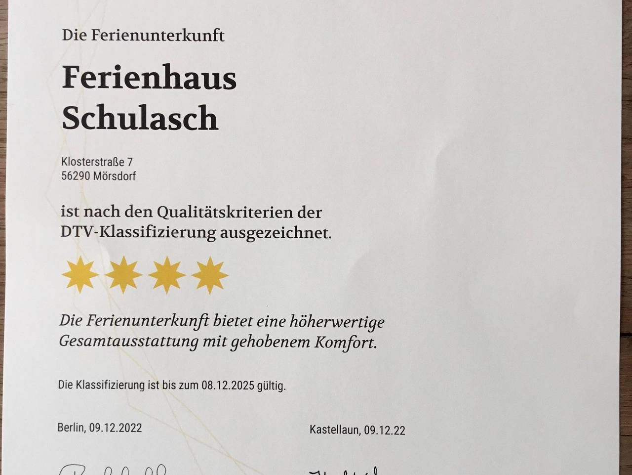 Ferienhaus Schulasch - Ferienhaus, Dusche und Bad, Wc, 4 oder mehr Schlaf in Mörsdorf, Moseleifel