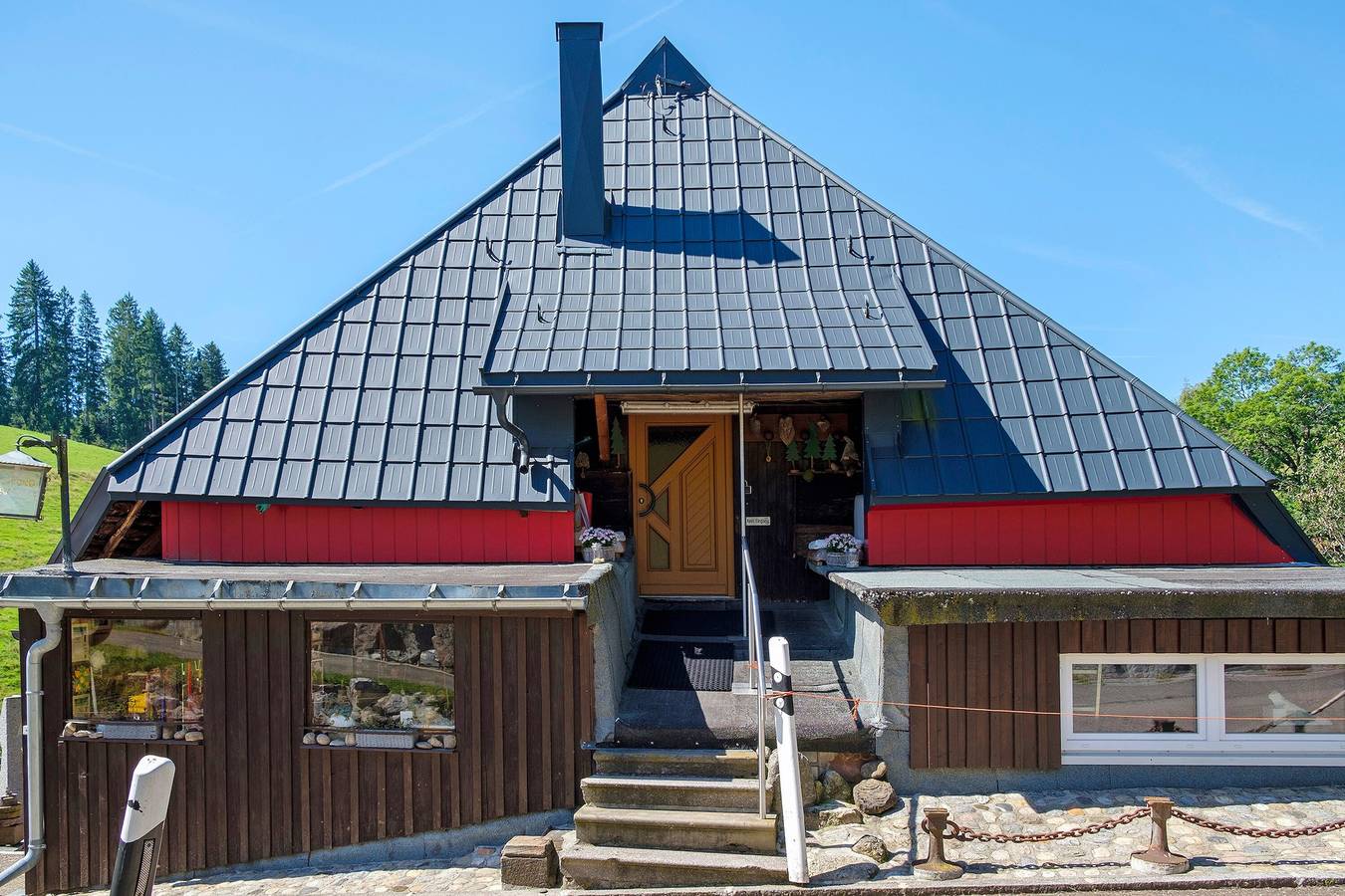 Ganze Wohnung, Ferienwohnung 'Gütenbach' mit Gemeinschaftsterrasse, Gemeinschaftsgarten und Wi-Fi in Gütenbach, Südschwarzwald