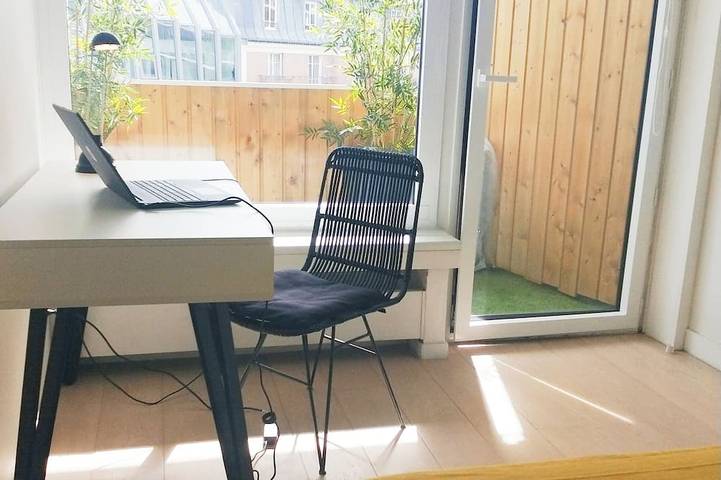 Gîte pour 2 personnes, avec terrasse et jacuzzi dans Paris Rue Sextius Michel - 4