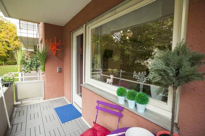 Ferienwohnung für 3 Personen, mit Balkon und Balkon/Terrasse in Rosenheim - 2