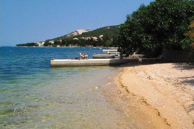 Ganze Wohnung, Ferienwohnung in Stara Novalja mit Meerblick, Loggia, Klimaanlage, W-Lan (133-1) in Stara Novalja, Pag