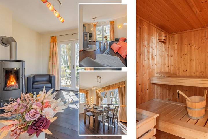 Casa de vacaciones para 4 personas, con vistas al lago además de jardín y sauna - 1