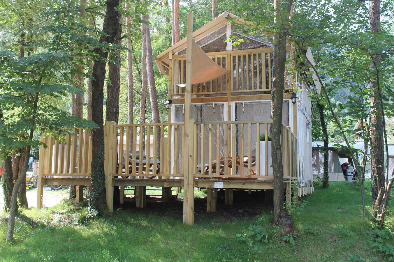 Bungalow für 4 Personen mit Terrasse in Idro, Gardasee-Berge