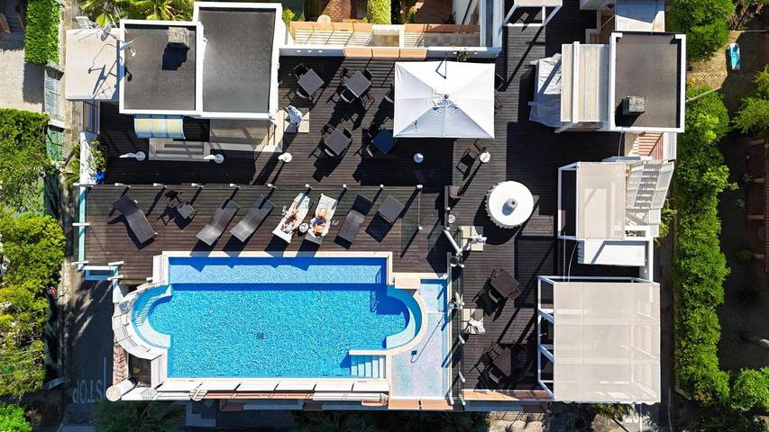 Hotel voor 3 personen, with zwembad and terras as well as whirlpool, met huisdier in Marina di Pietrasanta