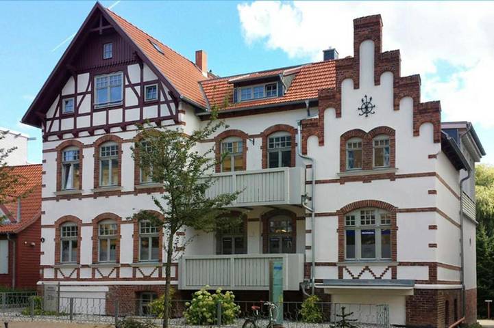 Ferienwohnung für 4 Personen, mit Garten und Seeblick in Stralsund