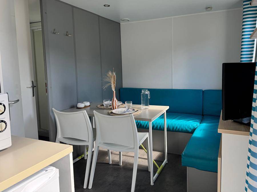 Camping Le Petit Bois - Mobilhome 2 personas - Confort casa móvil 16 m² - 1 dormitorio 2 pers in Saint-Jean-de-Monts, Vandea