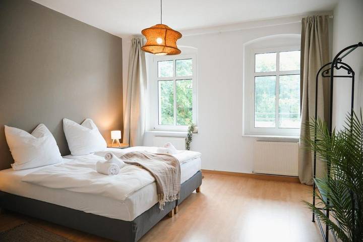 Ferienwohnung für 6 Personen, mit Balkon und Terrasse