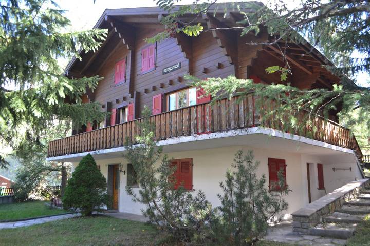 Hütte für 8 Personen, mit Garten und Terrasse in Saas-Fee - 2