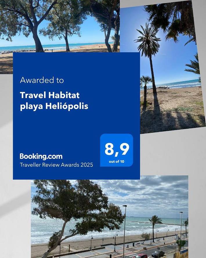 Ferienwohnung für 6 Personen, mit Pool und Terrasse sowie Ausblick in Benicassim