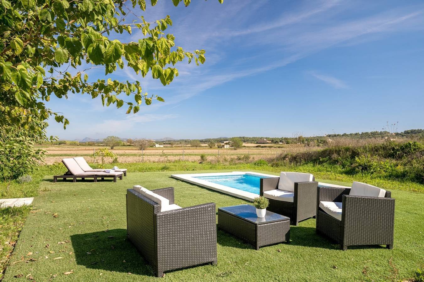 Casa de vacaciones "Es Camp Pla" con piscina y Wi-Fi in Sineu, Interior de Mallorca