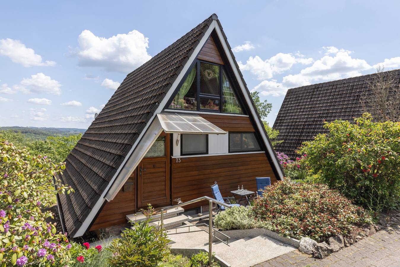 Ganze Wohnung, Ferienhaus Düperthal, Frau Bartolomay - Ferienhaus mit Wintergarten am Waldrand in Hilchenbach, Kreis Siegen-Wittgenstein