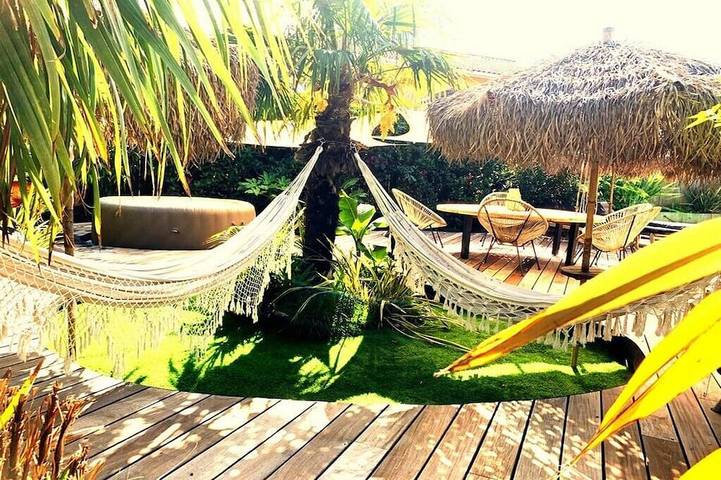 Maison de vacances pour 6 personnes, avec jardin ainsi que terrasse et jacuzzi - 1