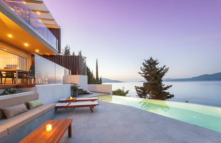 Villa für 6 Personen, mit Pool und Garten sowie Terrasse in Alexandros