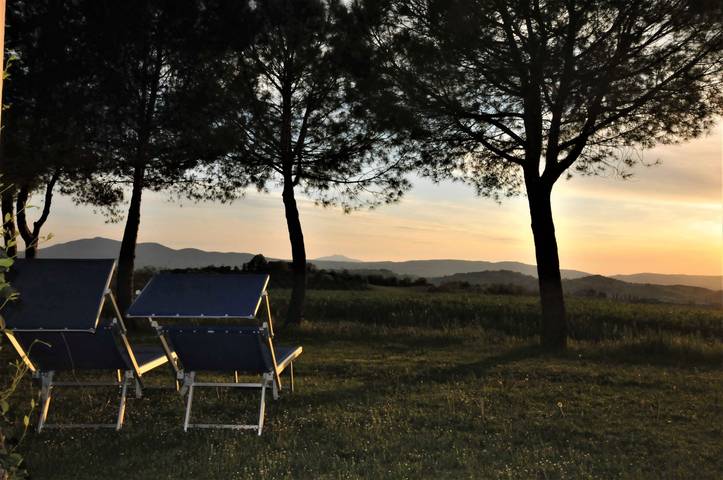 Apartamento vacacional entero, Apartamento de vacaciones para 3 personas con jardín in Castiglione del Lago, Lago Trasimeno
