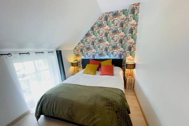 Gîte pour 4 personnes, avec terrasse ainsi que sauna et jardin à Luzillé - 2