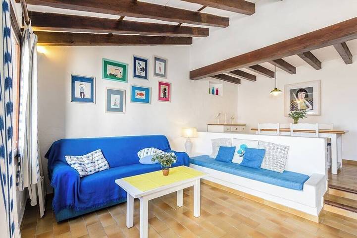 Blue fisherman house 3 in Pollensa in Cala Sant Vicenc, Pollença