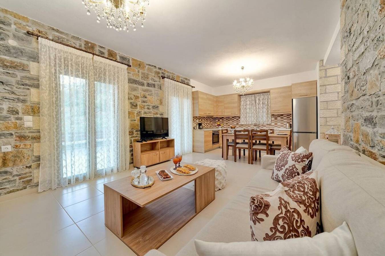 Villa für 7 Personen mit Balkon in Rethymno und Umgebung