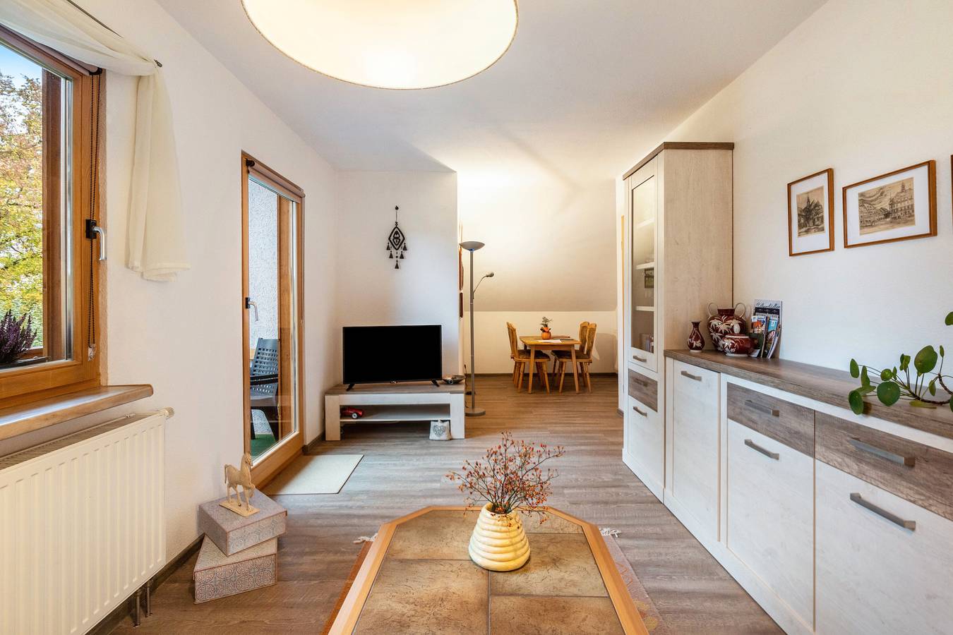 Apartamento entero, Apartamento 'Haus Im Grünen' con jardín privado, balcón y Wi-Fi in Oederan, Chemnitz (region)