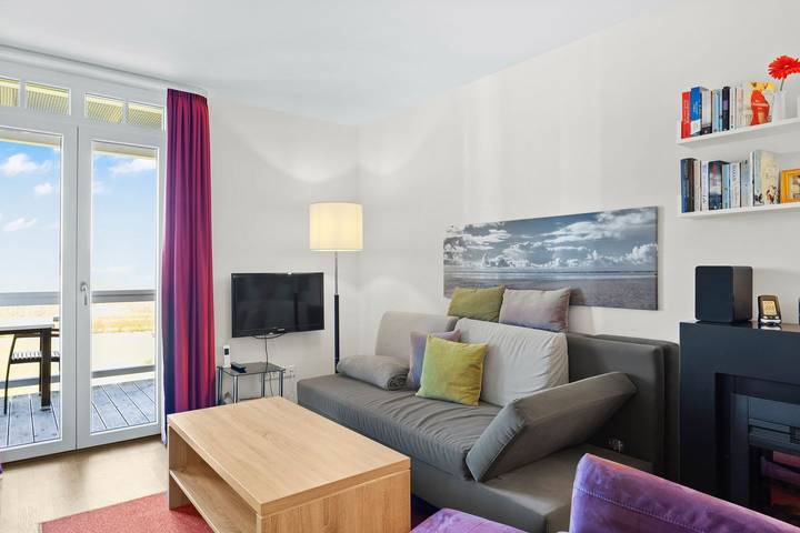 Ferienwohnung für 4 Personen, mit Balkon und Ausblick sowie Sauna in Wremen - 4