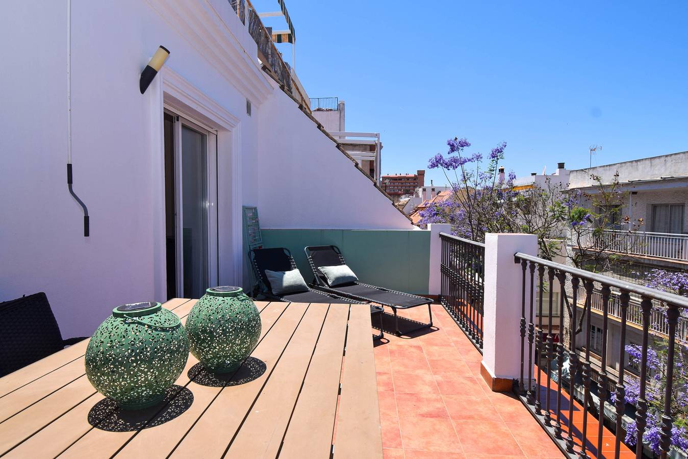 Hel lägenhet, Ref: 258. Charming attic apartment in Los Boliches close to the beach in Fuengirola Centre, Fuengirola