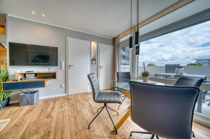 Ferienpark für 3 Personen, mit Balkon und Seeblick