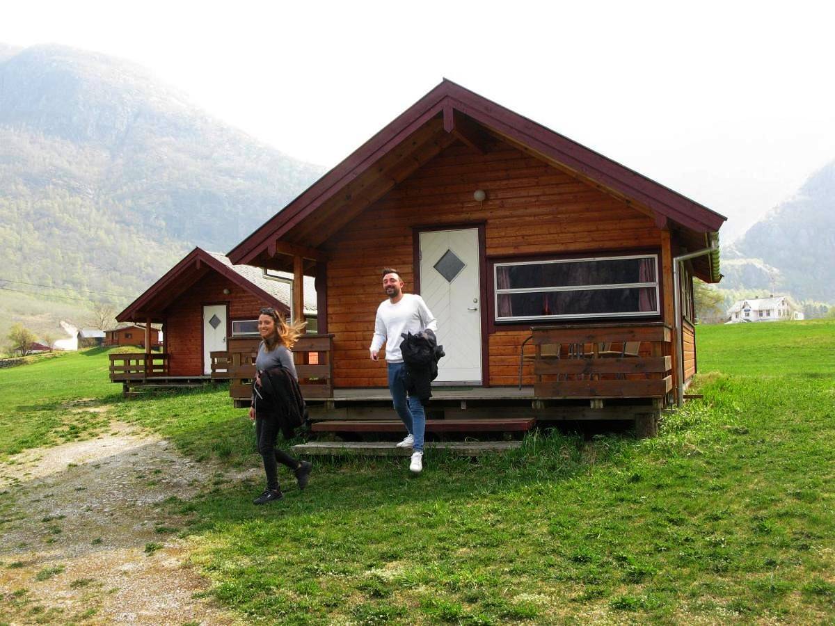 Sæbø Camping in Hardangerfjorden