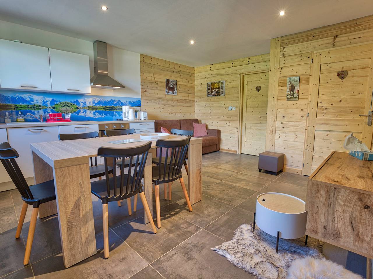 Appartement entier, Charmant appart. montagne, près des pistes, 6 pers, parking, Wifi inclus in Crest-Voland, Région d'Albertville