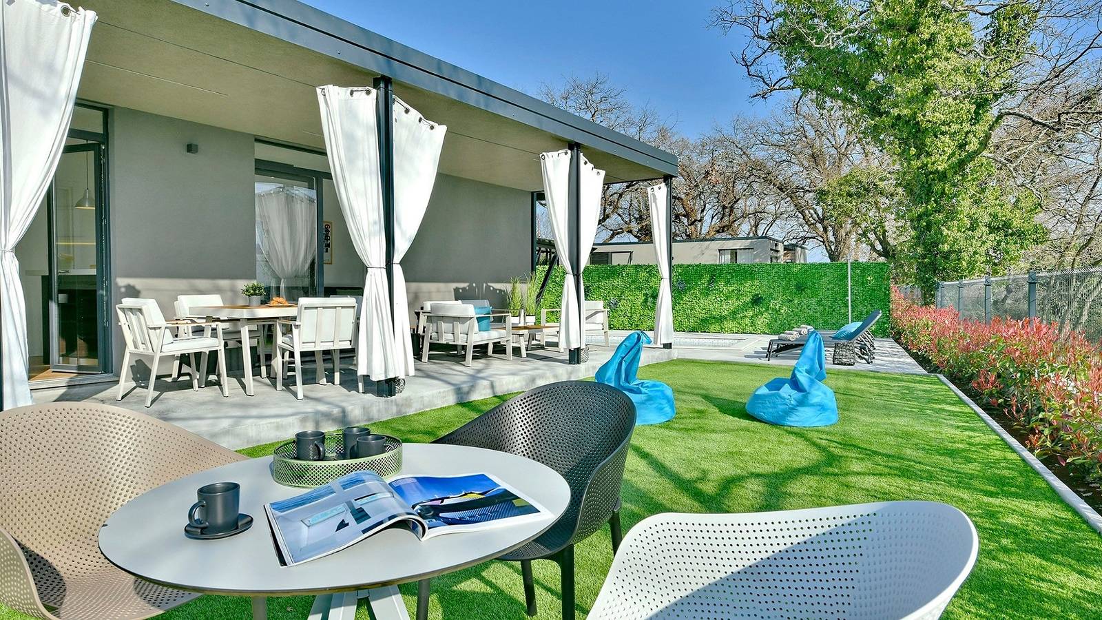Moderne Villa Barcolana mit Pool in Baderna, Zentralistrien