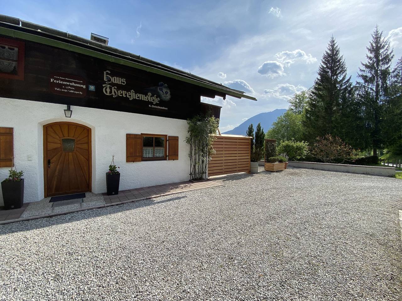 Ganze Ferienwohnung, Haus Theresienwiese - Ferienwohnung Thymian, 26qm, 1 Schlafzimmer mit Terrasse in Schönau am Königssee, Berchtesgadener Alpen