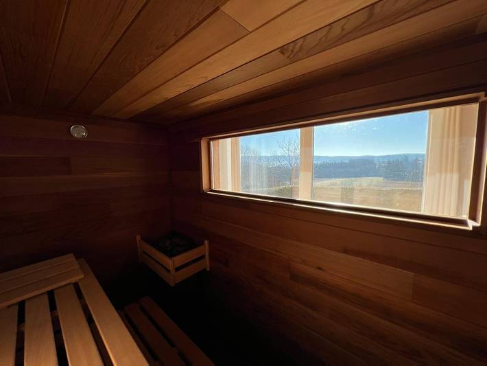 Location de vacances pour 8 personnes, avec sauna et balcon/terrasse, adapté aux familles à Érezée - 3
