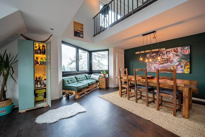 Appartement de vacances pour 2 personnes, avec Balcon ainsi que Vue sur le lac et Vue à Essen
