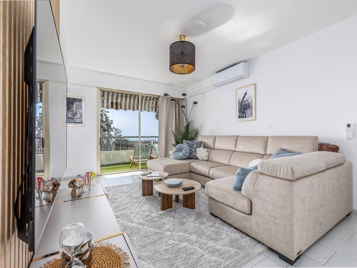 Apartamento para 6 personas, con Terraza en Beausoleil