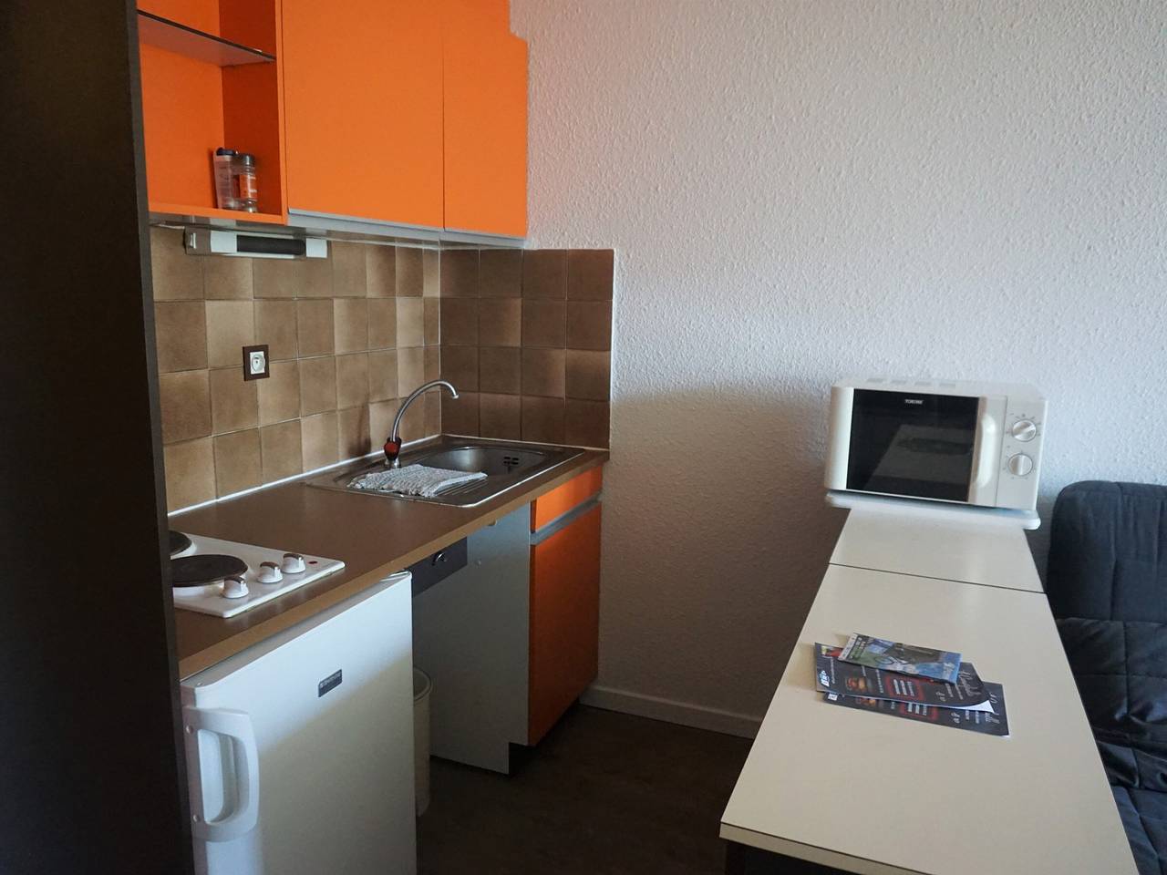 Ganzes Studio, Gemütliches Studio 27 m², 4 Pers, Haustiere erlaubt, pistennah in Orcières, Nationalpark Écrins