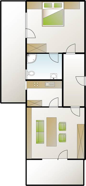 Appartement voor 4 Personen in Riezlern, Mittelberg, Afbeelding 4