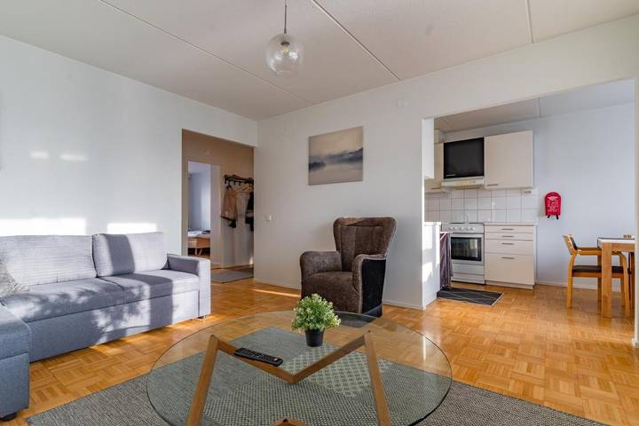 Gîte pour 6 personnes, avec balcon et vue, animaux acceptés à Espoo