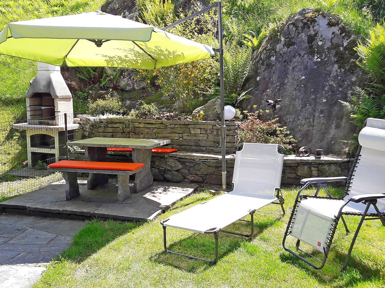 La Rustica in Brione, Tessiner Alpen
