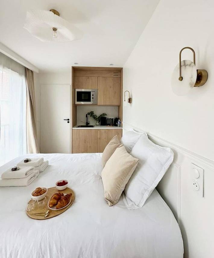 Appartement de vacances pour 2 personnes, avec jardin et terrasse