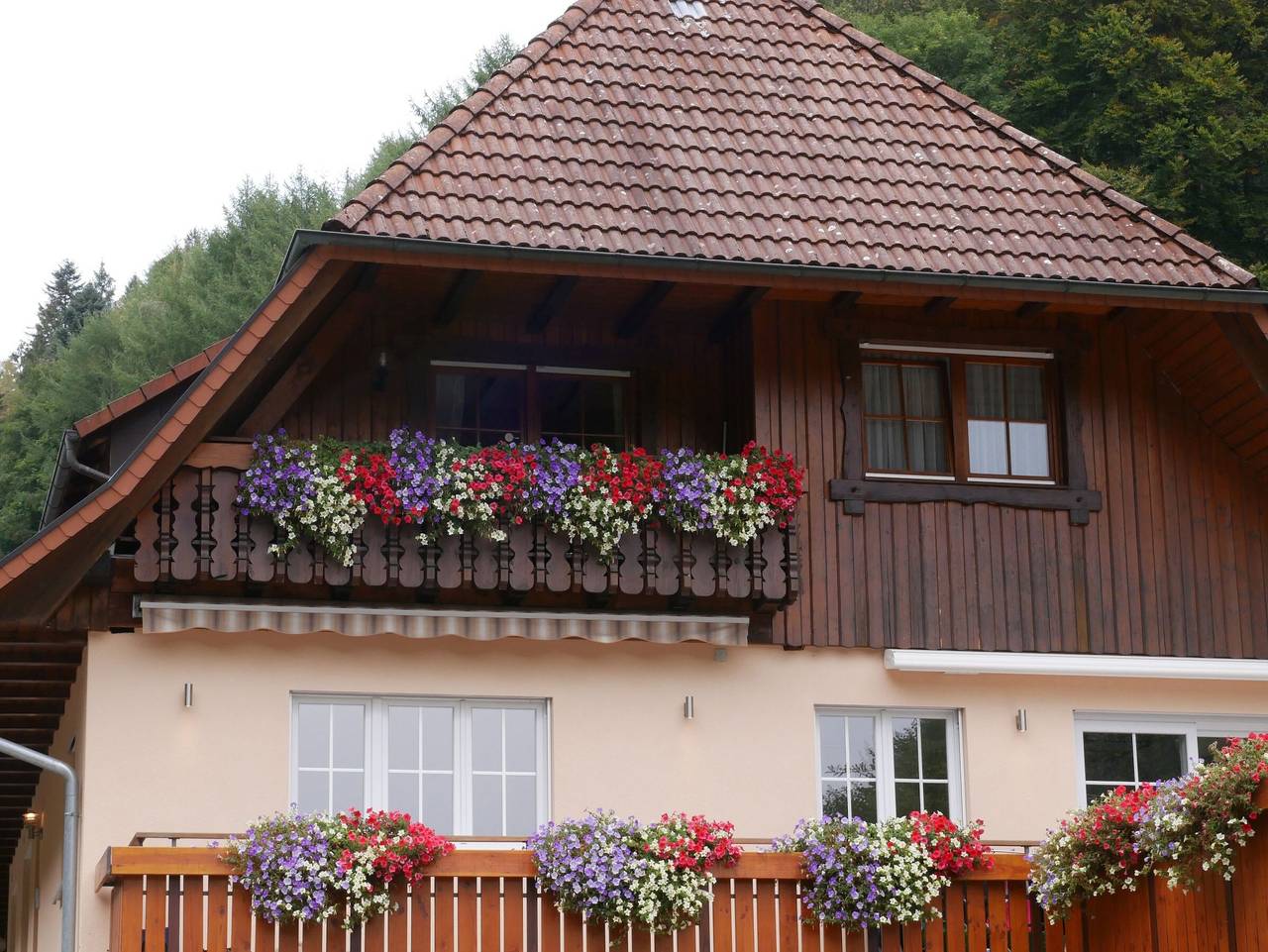 Ganze Wohnung, Apartment 'Eulennest' mit Gemeinschaftspool, privater Terrasse und Wlan in Wolfach, Mittlerer Schwarzwald