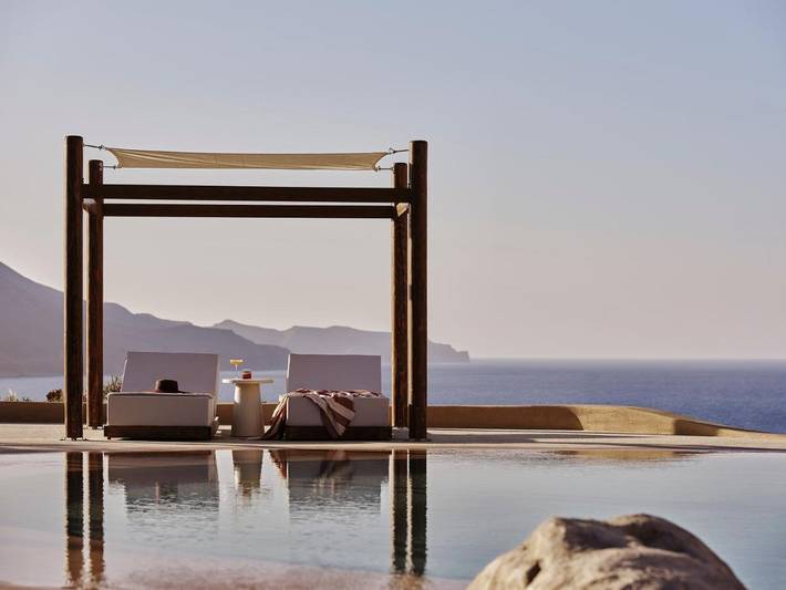 Ferienanlage für 3 Personen, mit Balkon und Whirlpool sowie Terrasse und Garten auf Kreta - 3