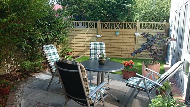 Ferienwohnung für 4 Personen, mit Balkon/Terrasse und Terrasse in Husum