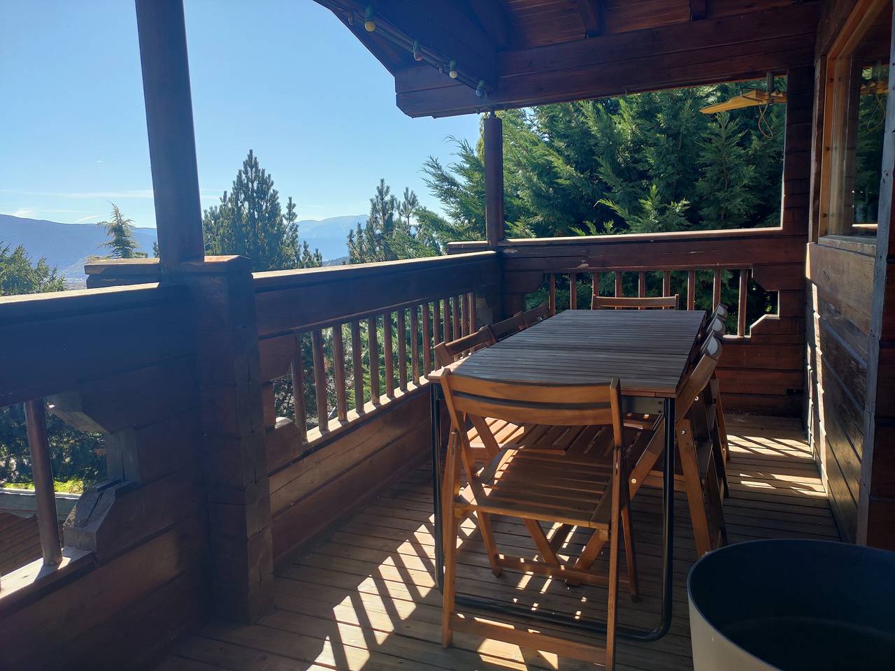Chalet Banya, vue, sauna in Font-Romeu-Odeillo-Via, Région de Prades