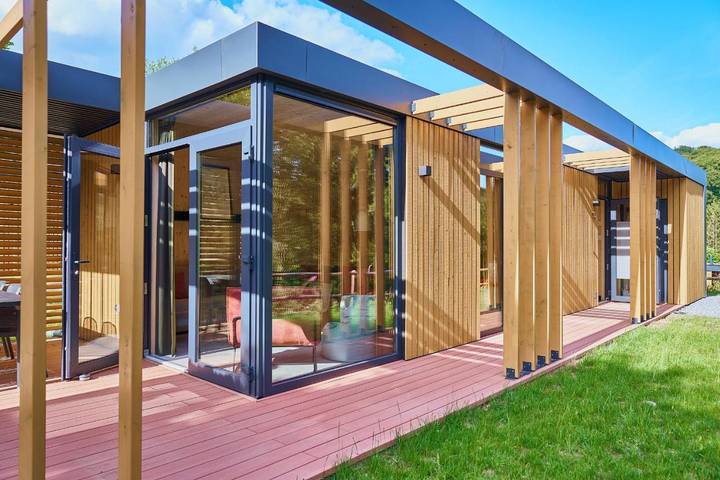 Ferienpark für 4 Personen, mit Terrasse und Garten sowie Ausblick im Sauerland
