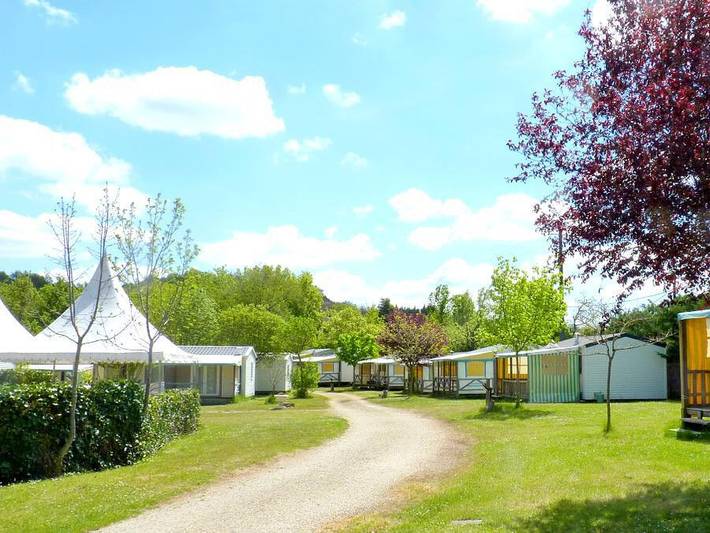 Camping Quercy Vacances - Mobilheim 4 personen - Komfort - 2 Zimmer in Saint-Pierre-Lafeuille, Quercy