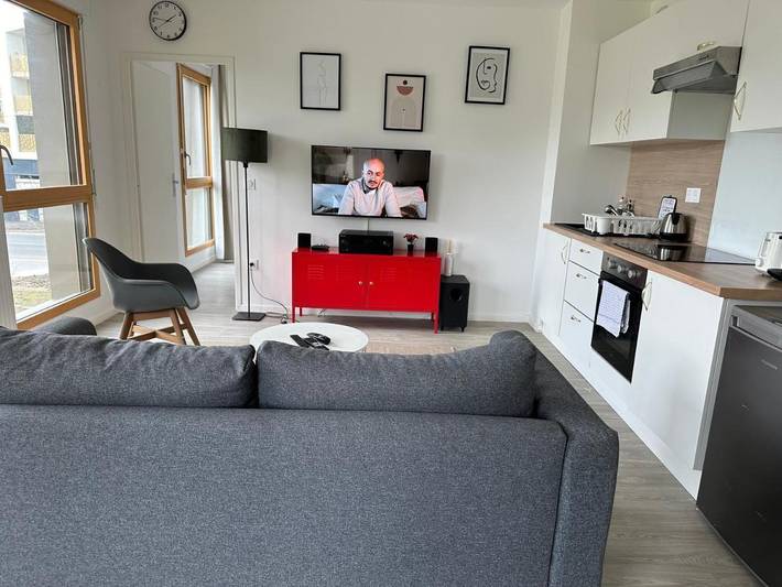 Gîte pour 4 personnes, avec balcon à Villepinte - 4